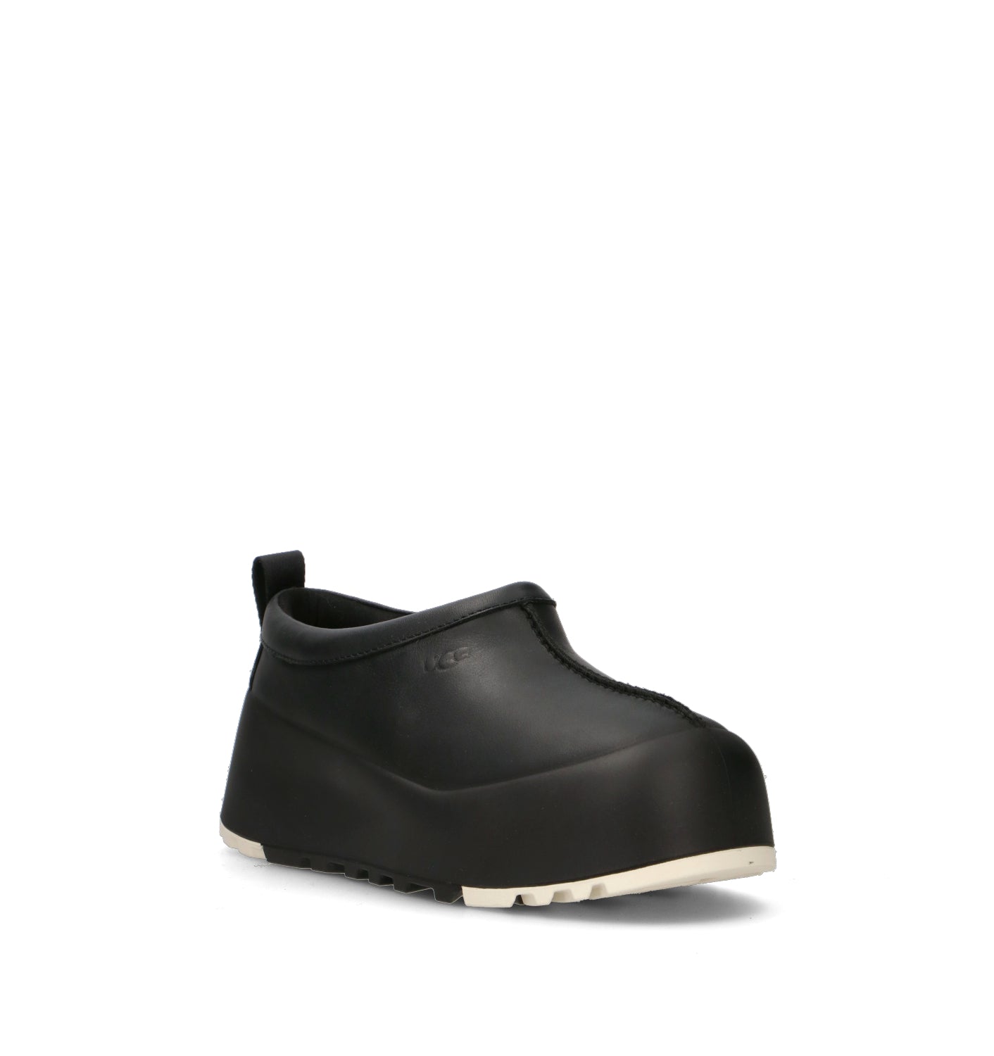 UGG W TASMAN STREETSCAPE LTHR Sabot donna nero in pelle