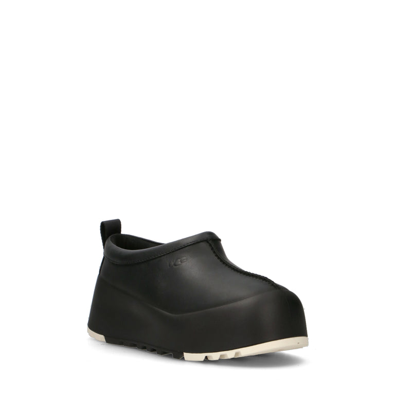 UGG W TASMAN STREETSCAPE LTHR Sabot donna nero in pelle