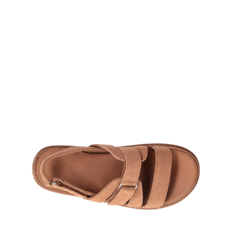 UGG GOLDENSTAR GLEAM Sandalo donna chestnut in suede