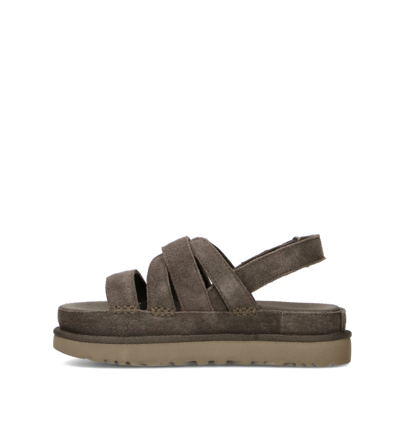 UGG GOLDENSTAR GLEAM Sandalo donna dense smoke in suede