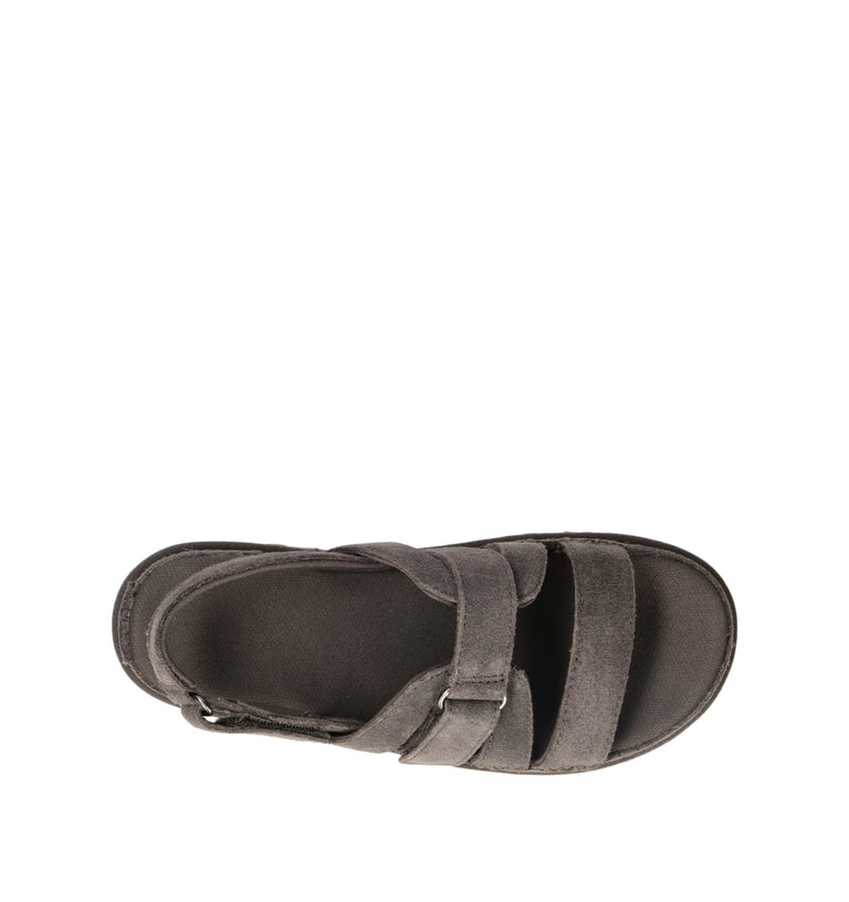 UGG GOLDENSTAR GLEAM Sandalo donna dense smoke in suede
