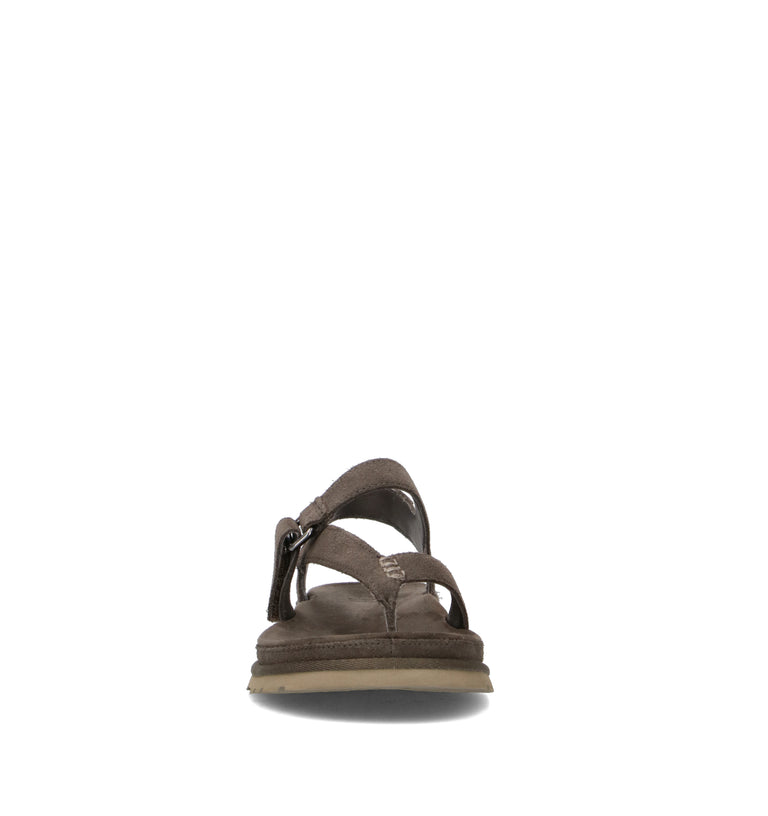 UGG W GOLDENGAZE TOE POST Sandalo donna dense smoke in suede