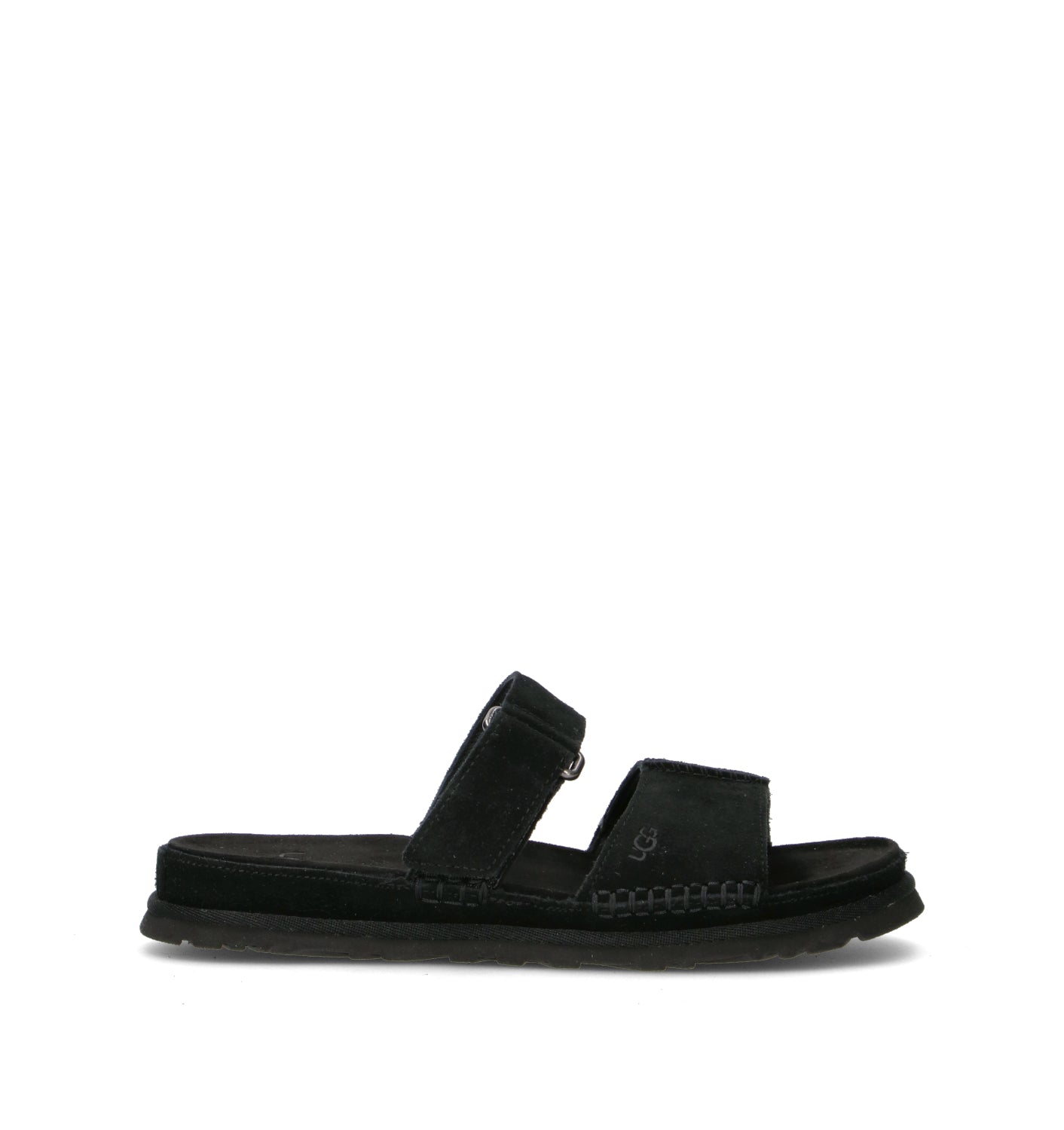 UGG W GOLDENGAZE SLIDE Ciabatta donna nera in suede