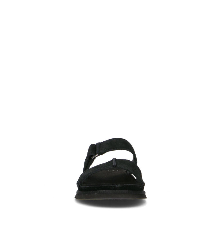 UGG W GOLDENGAZE SLIDE Ciabatta donna nera in suede
