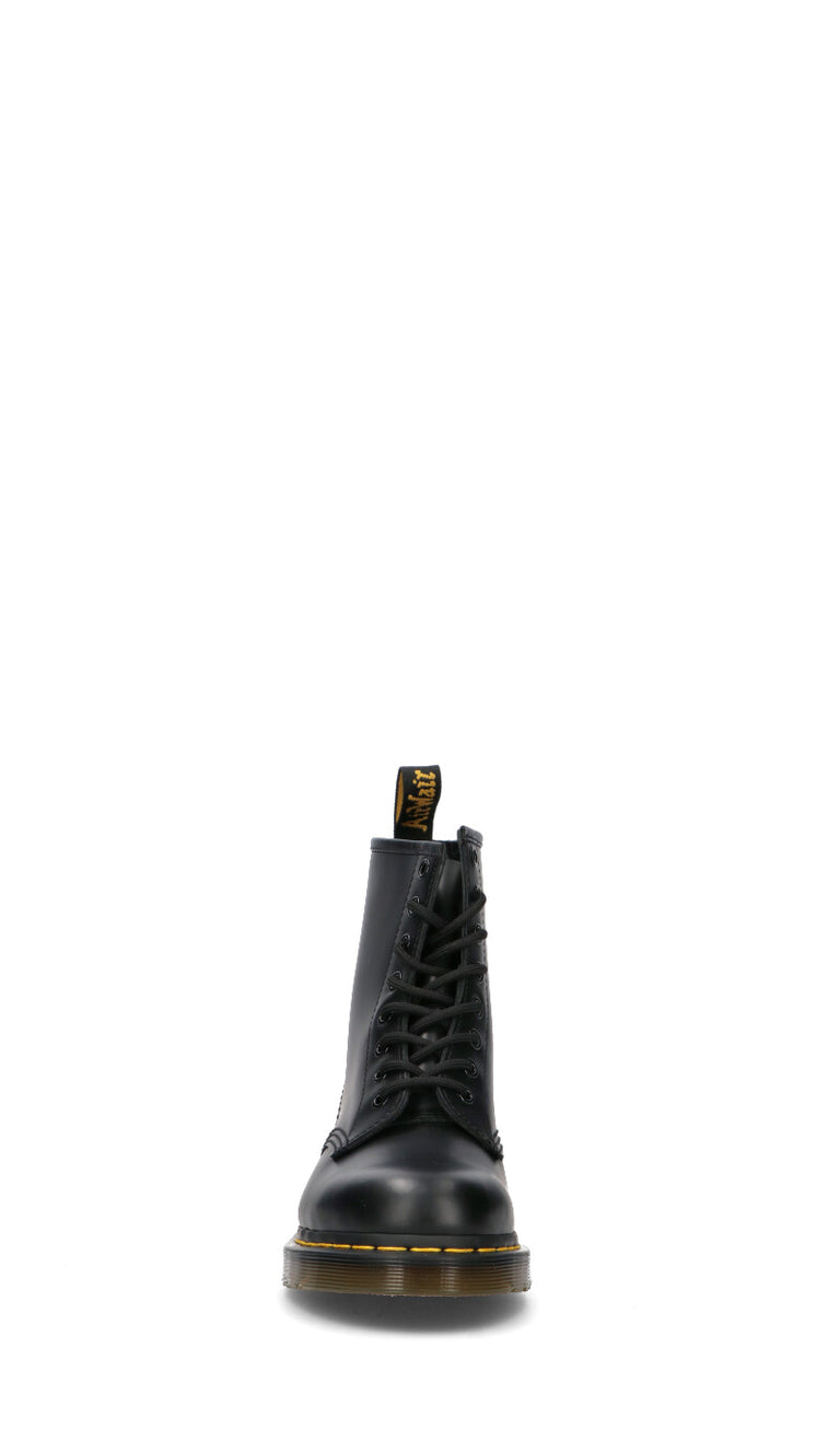 DR. MARTENS 1460 SMOOTH Anfibio donna nero in pelle