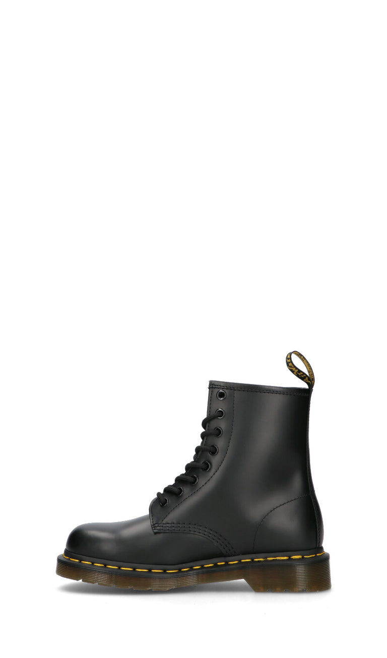 DR. MARTENS 1460 SMOOTH Anfibio donna nero in pelle