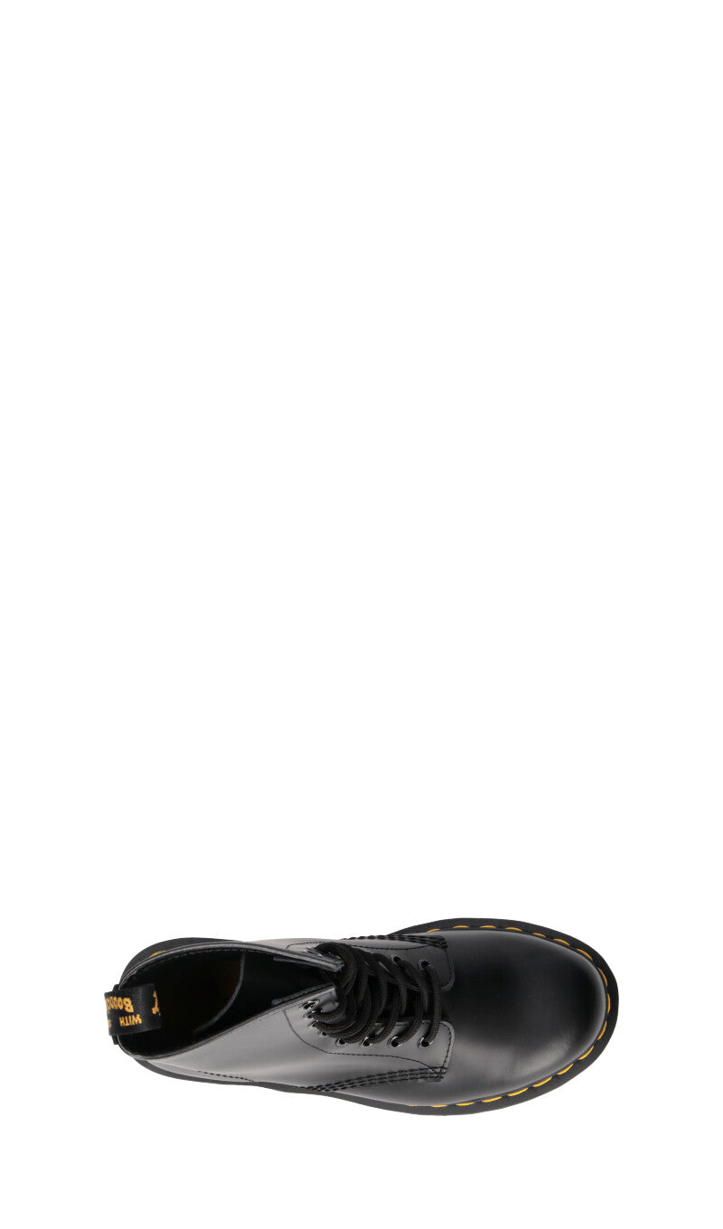 DR. MARTENS 1460 SMOOTH Anfibio donna nero in pelle
