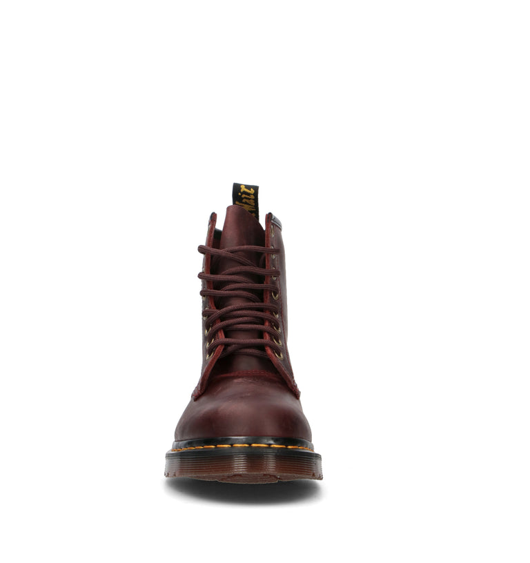 DR. MARTENS 1460 Anfibio donna bordeaux in pelle