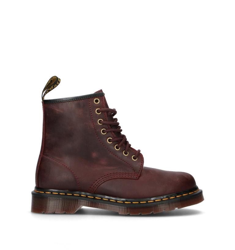 DR. MARTENS 1460 Anfibio donna bordeaux in pelle