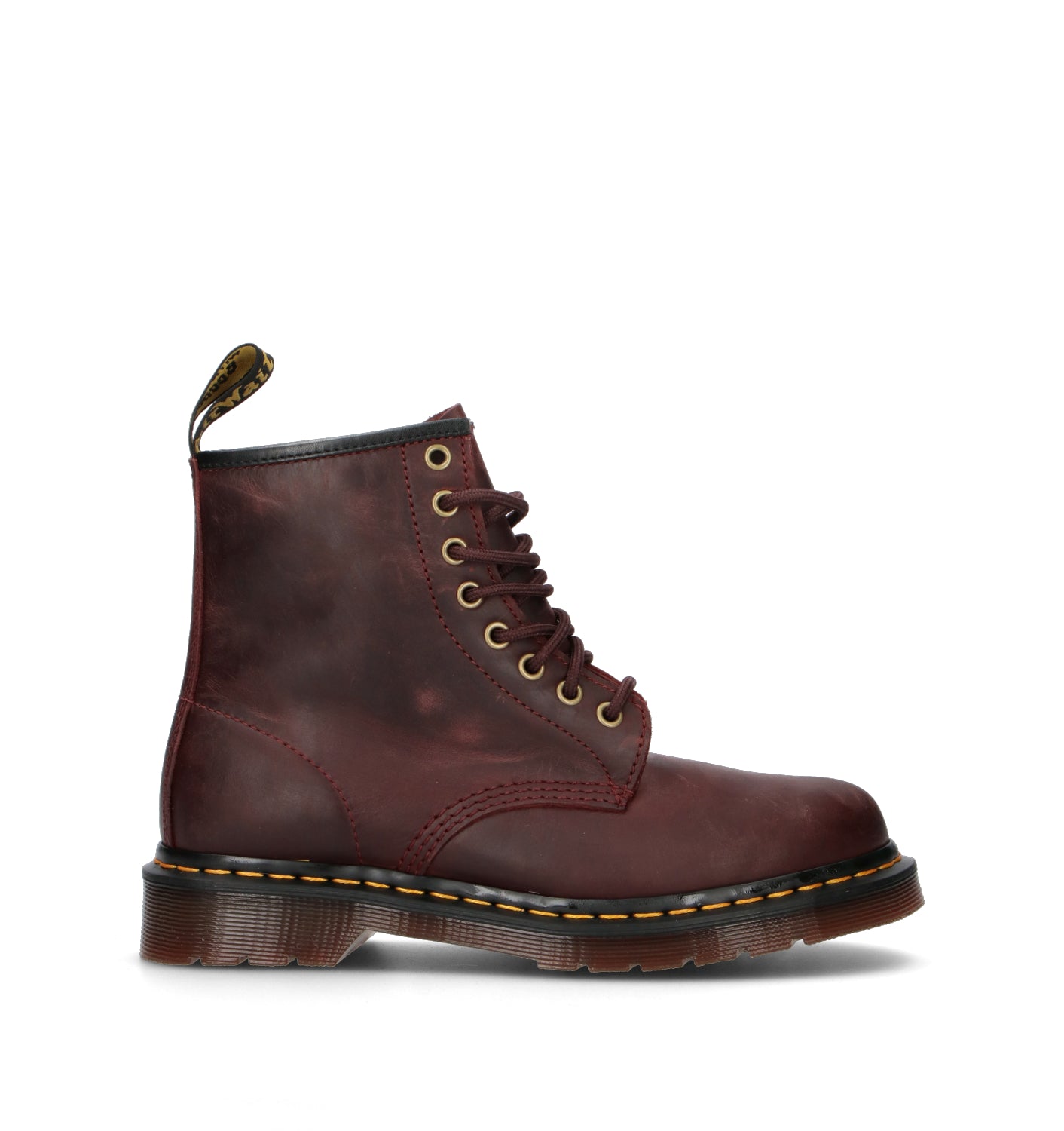 DR. MARTENS 1460 Anfibio uomo bordeaux in pelle