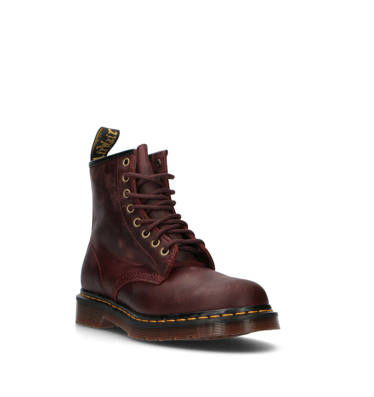 DR. MARTENS 1460 Anfibio uomo bordeaux in pelle