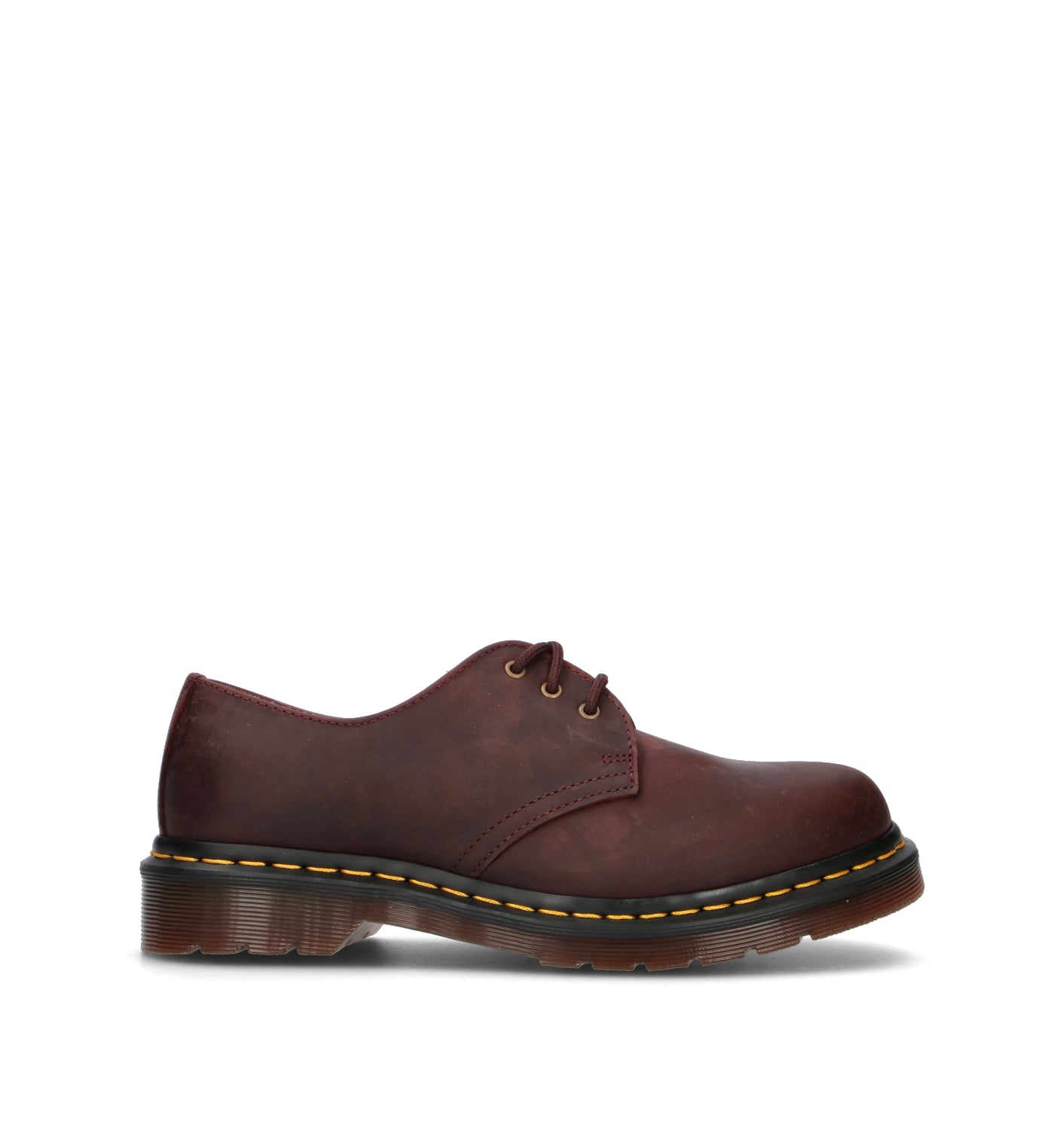 DR. MARTENS 1461 Stringata uomo bordeaux in pelle