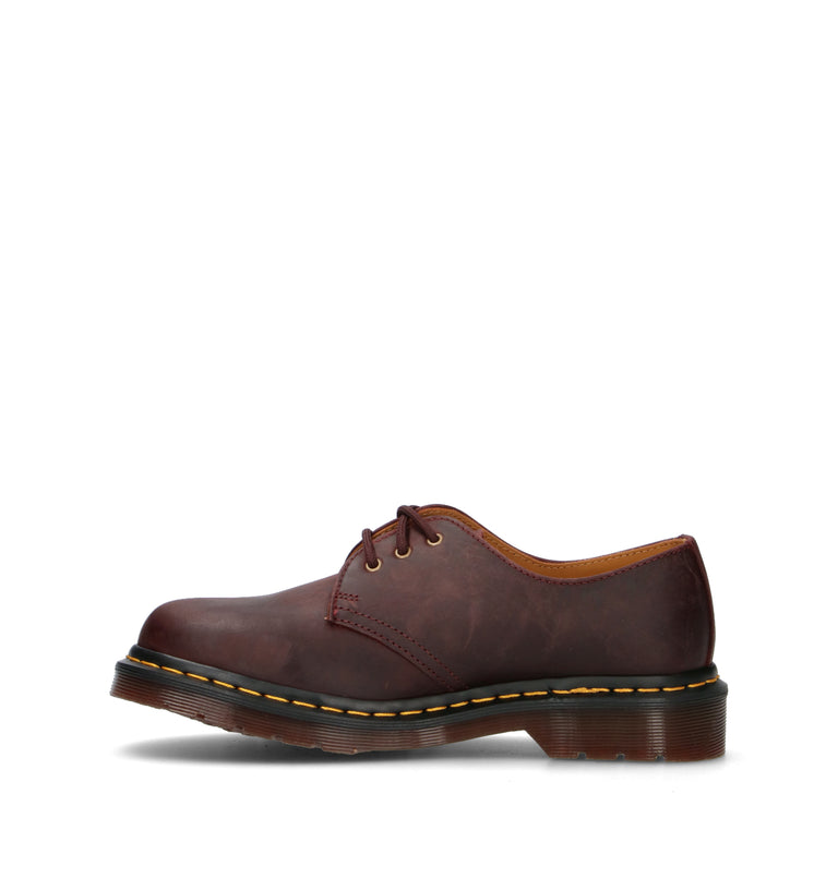 DR. MARTENS 1461 Stringata uomo bordeaux in pelle