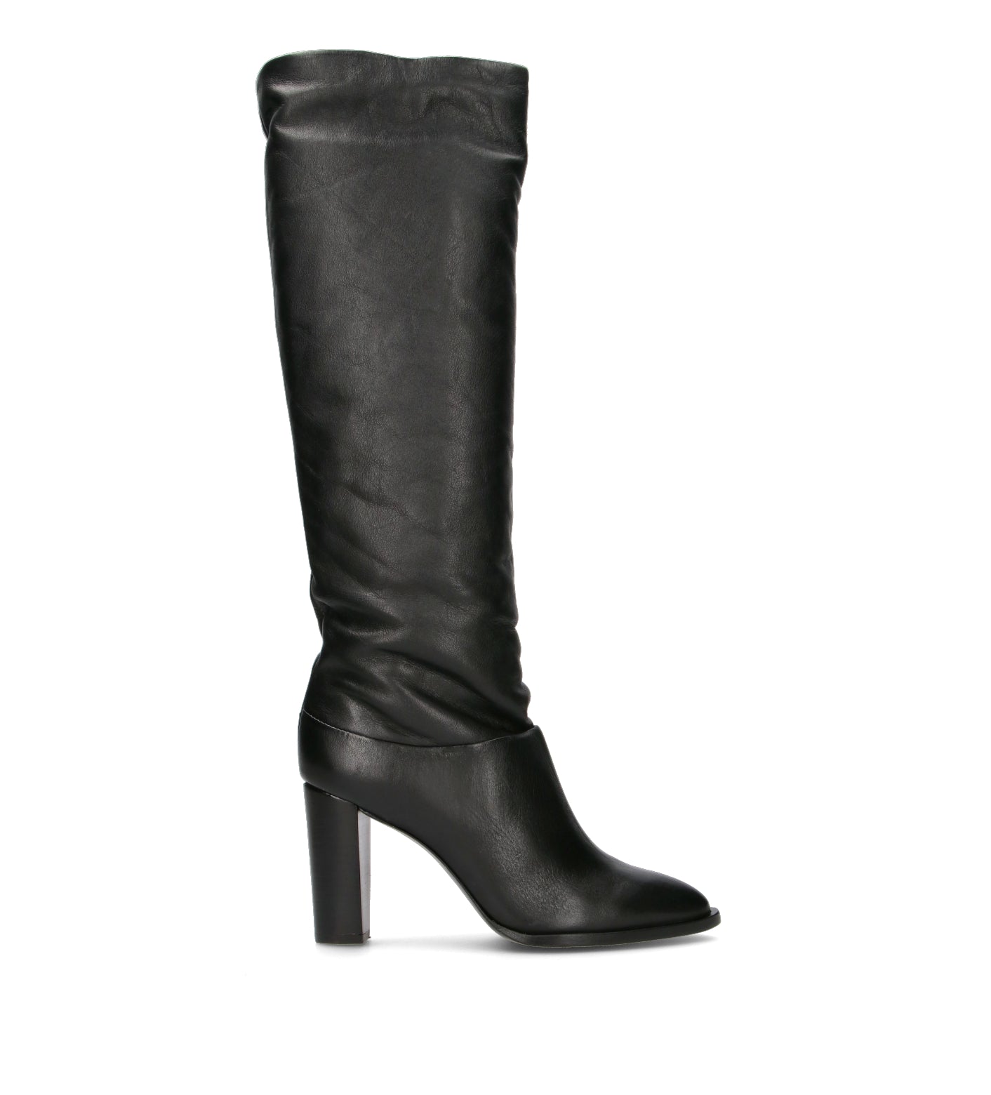 VICENZA Stivale donna nero in pelle