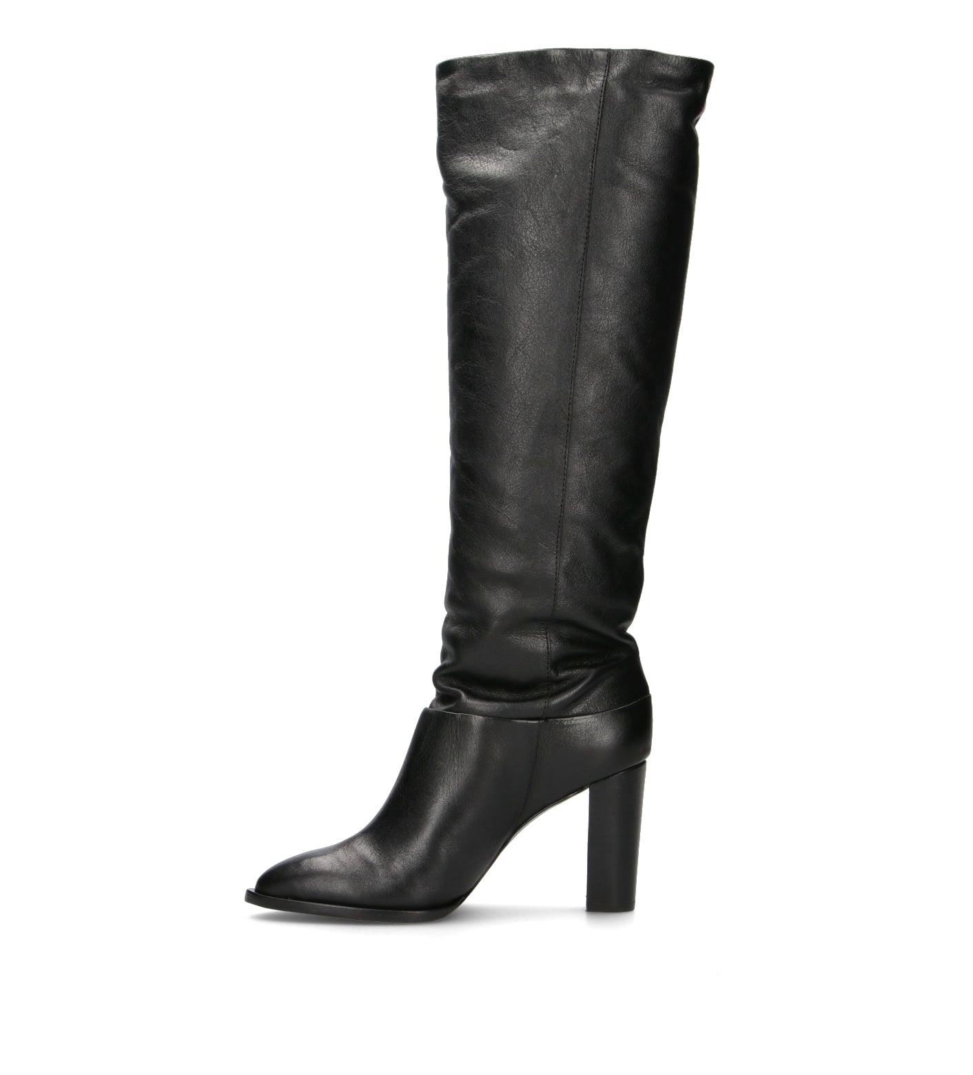VICENZA Stivale donna nero in pelle
