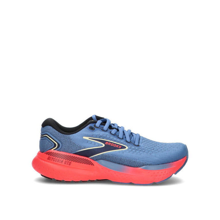 BROOKS - GLYCERIN GTS 21 Scarpa running donna blu/fuxia