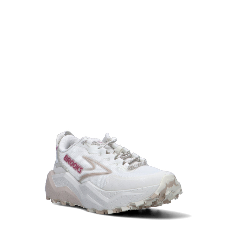 BROOKS CALDERA 6 Scarpa trail running donna bianca