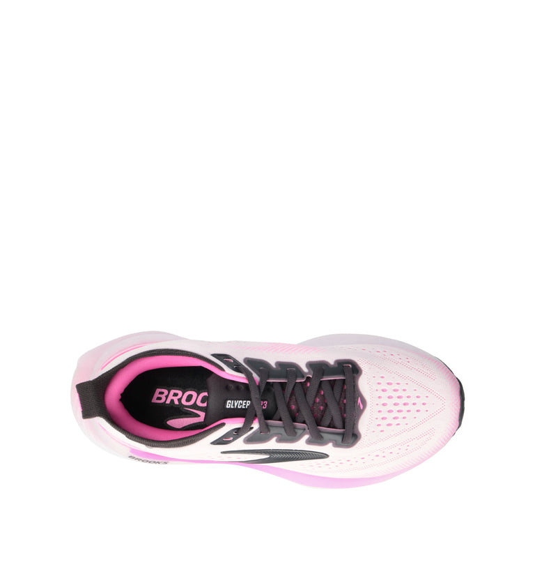 BROOKS GLYCERIN 23 Scarpa running donna bianca