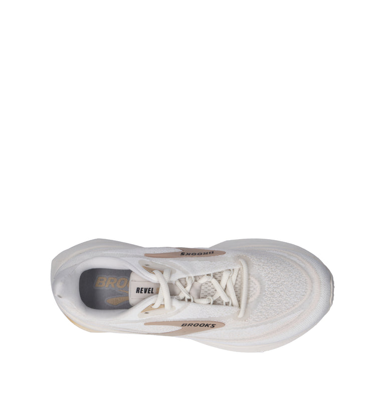 BROOKS REVEL 9 Scarpa running donna bianca