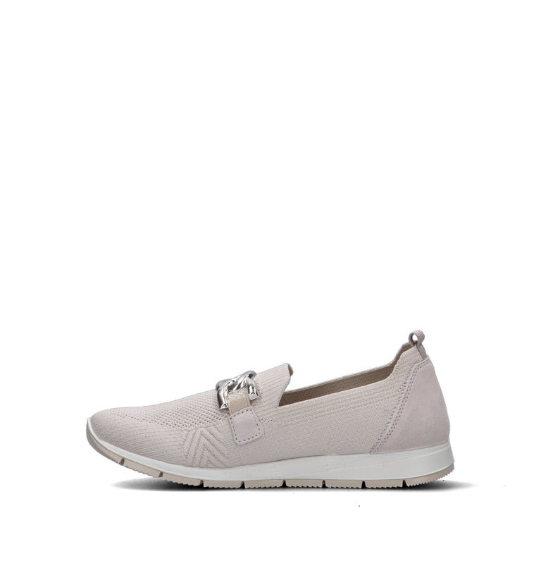 ENVAL Mocassino donna panna