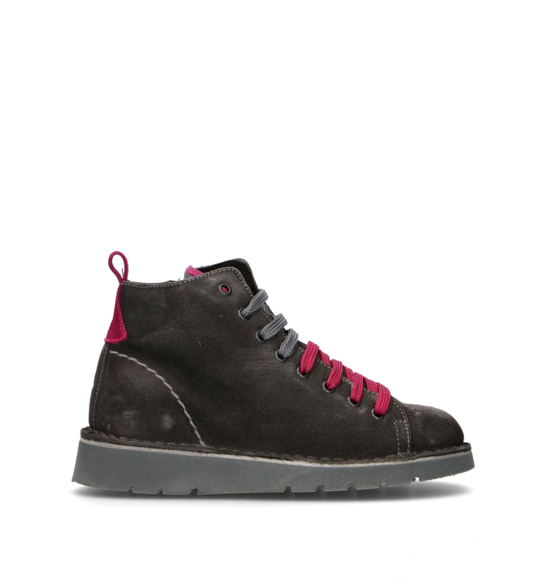 EMIDI' Polacco donna grigia in suede