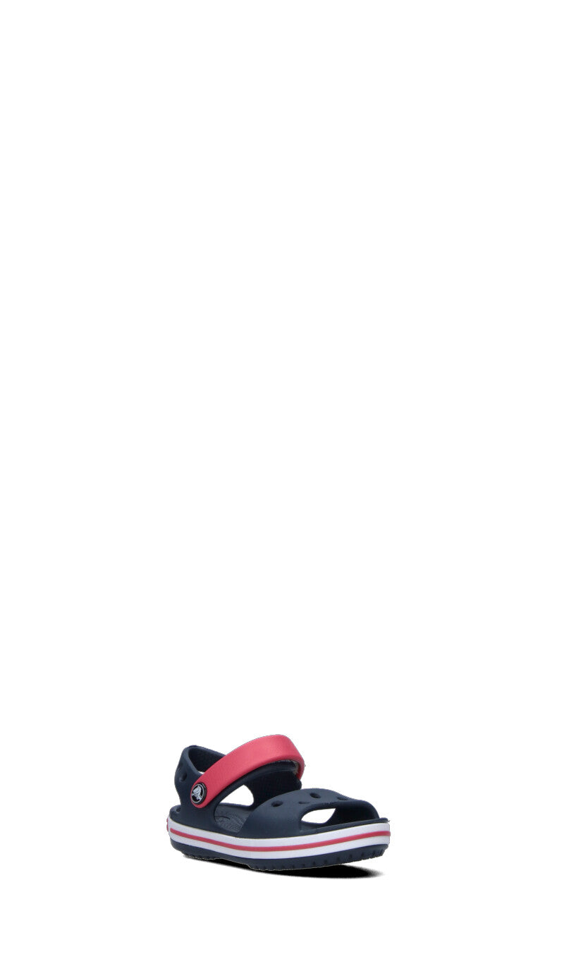 CROCS CROCBAND Sandalo bimbo blu/rosso in gomma