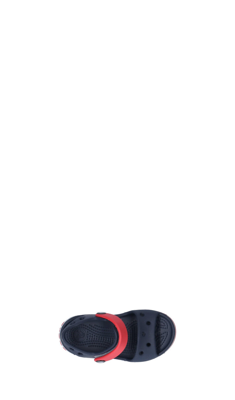 CROCS CROCBAND Sandalo bimbo blu/rosso in gomma