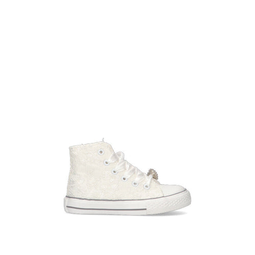 CANTASTORIE Sneaker bimba bianca