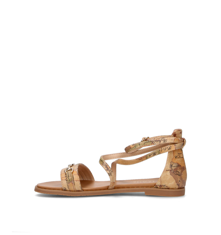 ALVIERO MARTINI Sandalo donna beige