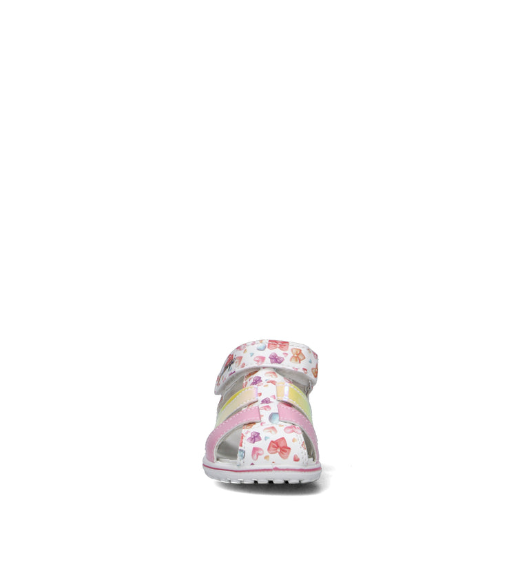 PRIMIGI Sandalo bimba bianco/rosa