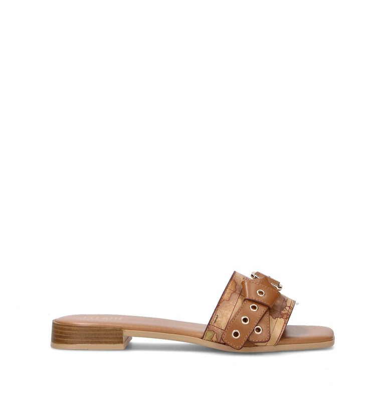 ALVIERO MARTINI Ciabatta donna beige/cuoio