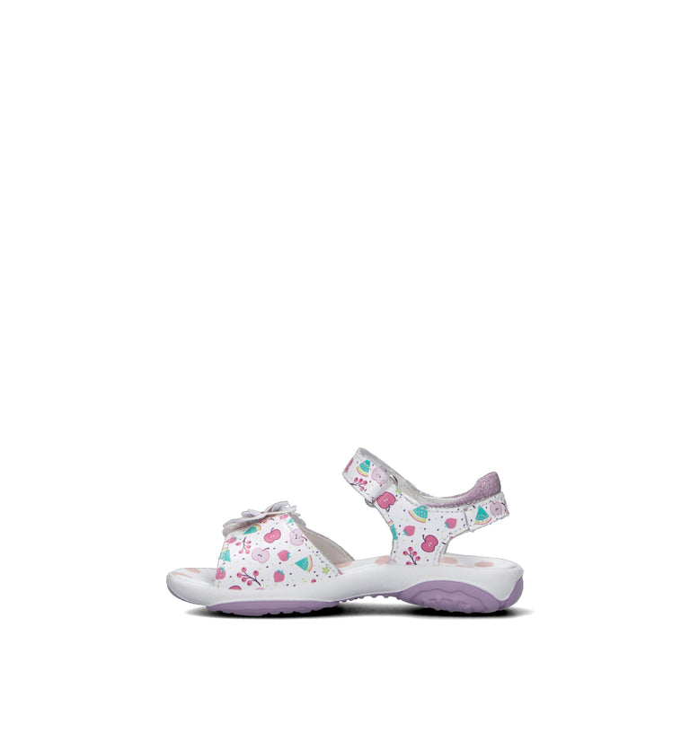 PRIMIGI Sandalo bimba bianco in pelle