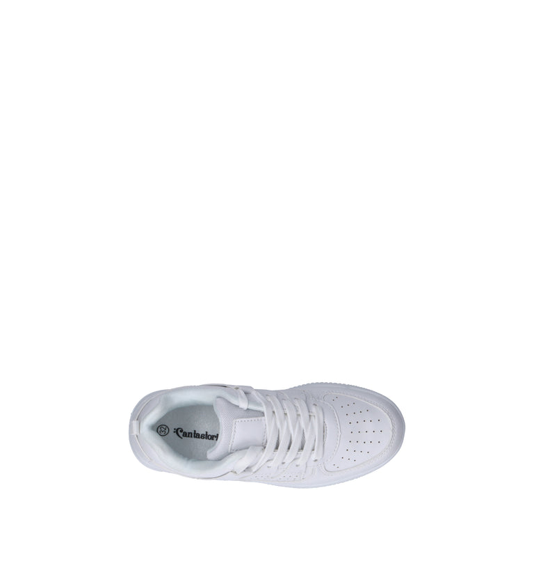 CANTASTORIE Sneaker bimba bianca