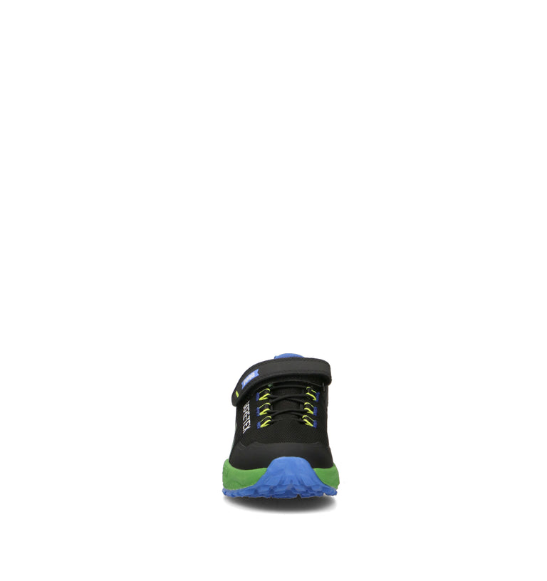 PRIMIGI Sneaker bimbo nera/verde in gore-tex
