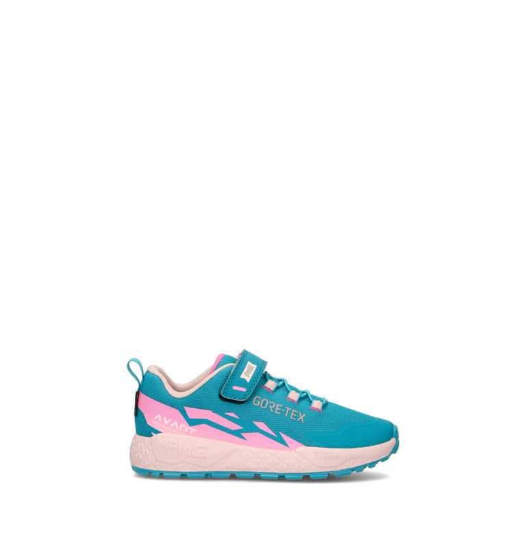 PRIMIGI Sneaker bimba turchese/rosa in gore-tex
