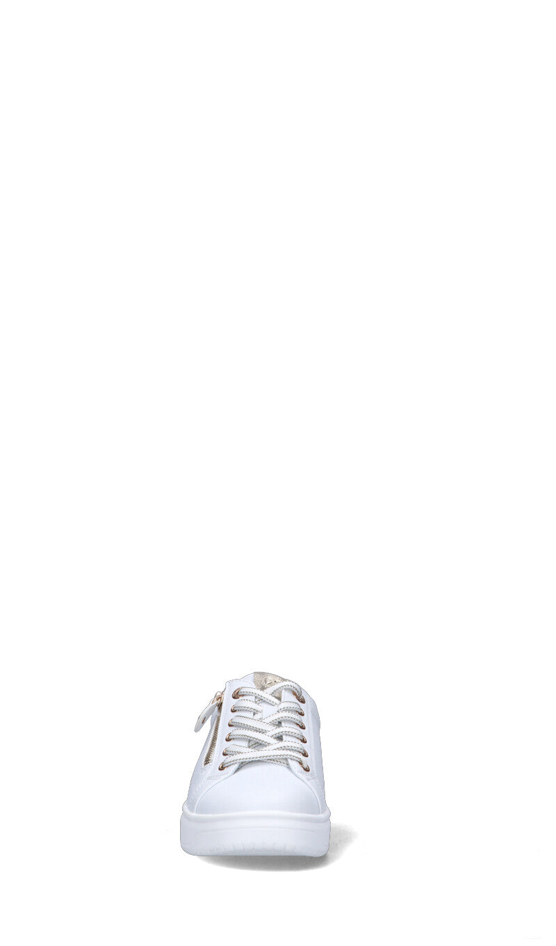 XTI FOOTWEAR Sneaker donna bianca/oro