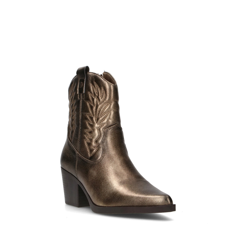 XTI FOOTWEAR Tronchetto donna bronzo