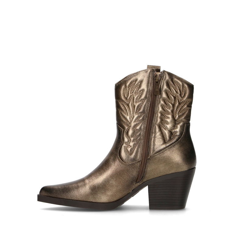 XTI FOOTWEAR Tronchetto donna bronzo