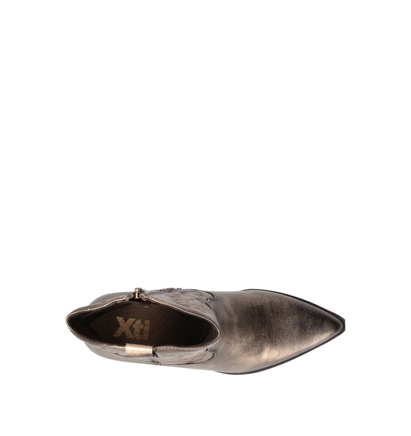 XTI FOOTWEAR Tronchetto donna bronzo
