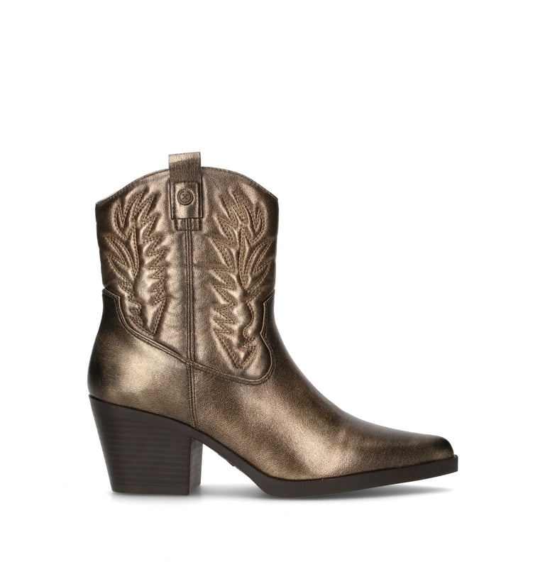 XTI FOOTWEAR Tronchetto donna bronzo