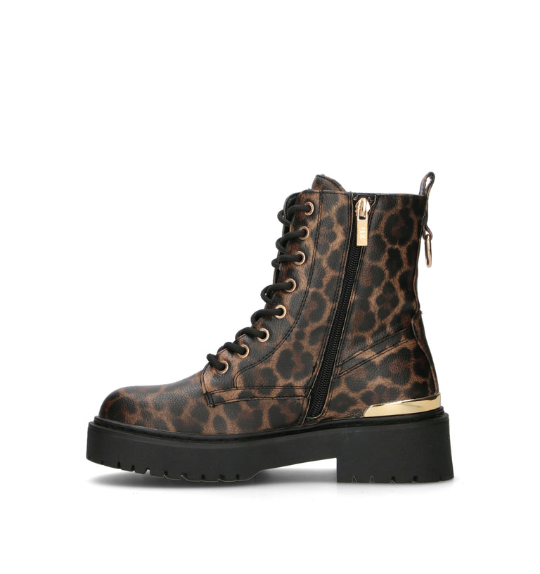 XTI FOOTWEAR Anfibio donna leopardato