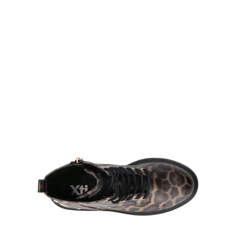 XTI FOOTWEAR Anfibio donna leopardato