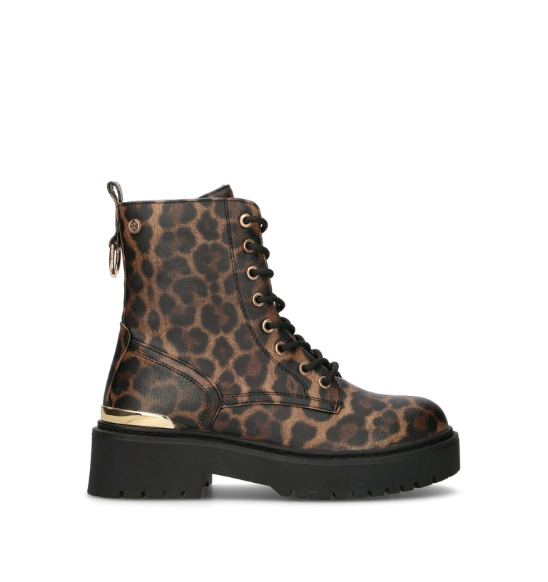 XTI FOOTWEAR Anfibio donna leopardato