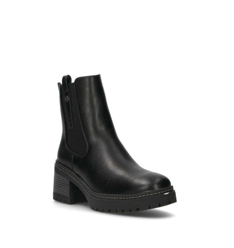 XTI FOOTWEAR Tronchetto donna nero