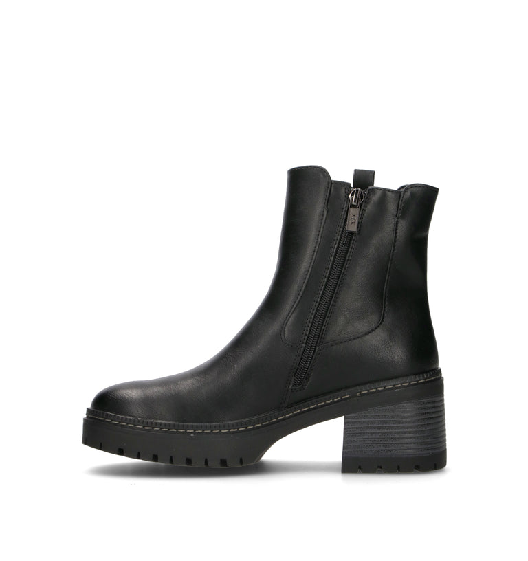 XTI FOOTWEAR Tronchetto donna nero