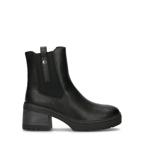 XTI FOOTWEAR Tronchetto donna nero