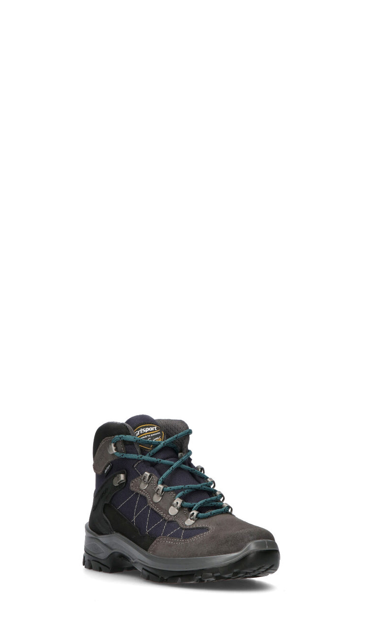 GRISPORT Scarpa trekking donna grigia/blu in pelle