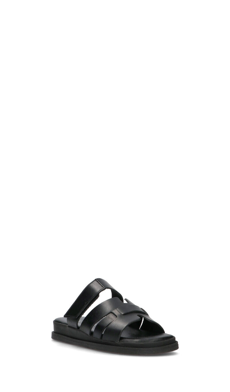 VARIOPINTO Ciabatta donna nera in pelle