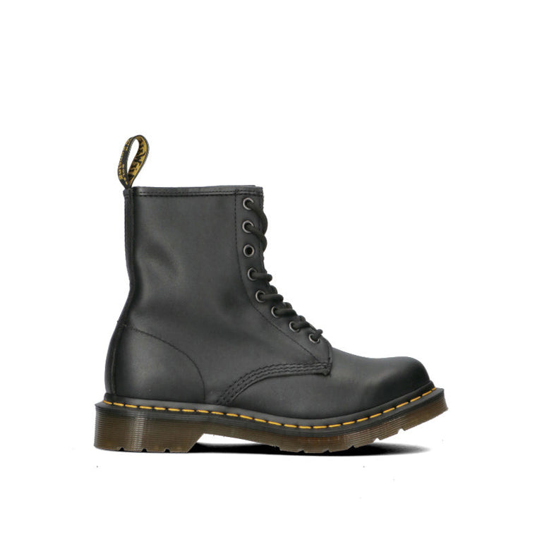 DR. MARTENS Anfibio donna nero in pelle