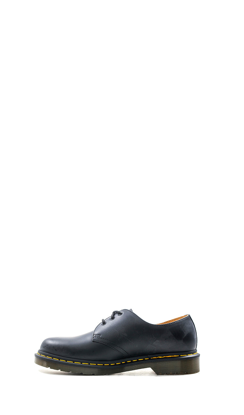 DR. MARTENS Stringata uomo nera in pelle